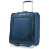 imageSamsonite Solyte DLX Softside Luggage Midnight Black UnderseaterMediterranean Blue