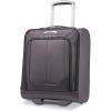 imageSamsonite Solyte DLX Softside Luggage Midnight Black UnderseaterMineral Grey