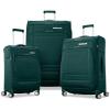 imageSamsonite UpLIFT Lightweight Large Checked Softside Luggage with Spinner Wheels  Expandable  AirlineApproved Polyester Soft Suitcase for Ultra Light Travel  Elemental BlueEmerald Green