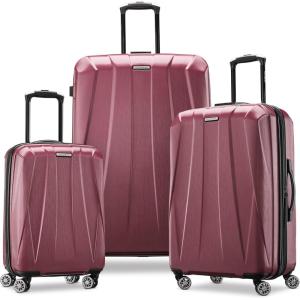 imageSamsonite Centric 2 Hardside Expandable Luggage with Spinner Wheels Silver 2Piece Set 2024Cordovan