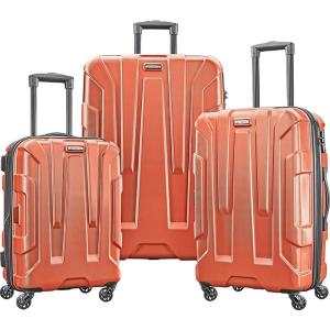 imageSamsonite Centric Hardside Expandable Luggage with Spinner Wheels Black CarryOn 20InchBurnt Orange