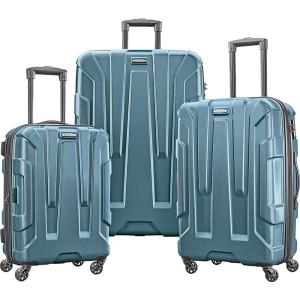 imageSamsonite Centric Hardside Expandable Luggage with Spinner Wheels Black CarryOn 20InchTeal