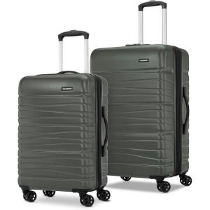 imageSamsonite Evolve SE Hardside Expandable Luggage with Double Spinner Wheels Titanium 3PC Set COMLArmy Green