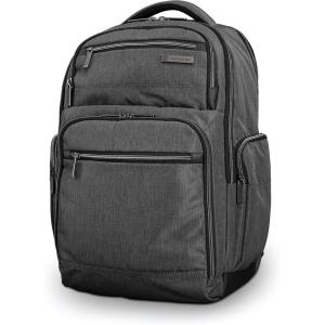 imageSamsonite Modern Utility Double Shot Laptop Backpack Charcoal Heather One SizeCharcoal Heather