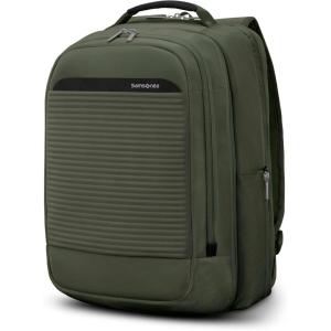 imageSamsonite Paralux 2in1 Travel Backpack Converts into Main Bag  Go Bag LayFlat Packing StackIt Strap Laptop Sleeve ampamp Integrated AirTag Holder  Business ampamp Adventure Travel Bag  OliveOlive