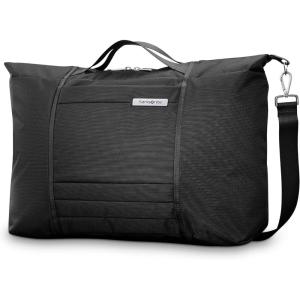 imageSamsonite UpLIFT 23quot Lightweight Foldable Weekender Duffle Bag  Polyester Soft Duffle for Ultra Lightweight Travel  Elemental BlueBlack