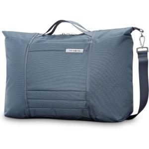 imageSamsonite UpLIFT 23quot Lightweight Foldable Weekender Duffle Bag  Polyester Soft Duffle for Ultra Lightweight Travel  Elemental BlueElemental Blue