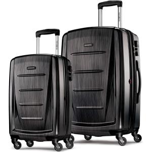 imageSamsonite Winfield 2  20Inch Hardside Luggage with 360 Spinner Wheels TSA Lock Airline Approved  CharcoalBrushed Anthracite