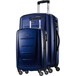 imageSamsonite Winfield 2  20Inch Hardside Luggage with 360 Spinner Wheels TSA Lock Airline Approved  CharcoalNavy
