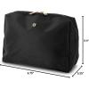 imageSamsonite Everyday Travel Bag  Polyester Body with Full Zip Around Opening  Spacious Main Compartment ampamp 4 Interior Slip Pockets  Perfect For Everyday Essentials Cosmetics Toiletries Tech  Black