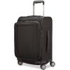 imageSamsonite Lineate Softside Expandable Luggage with Spinner Wheels Carryon Cedar GreenBlack