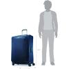 imageSamsonite Lineate Softside Expandable Luggage with Spinner Wheels Carryon Cedar GreenEvening Teal
