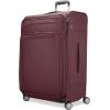 imageSamsonite Lineate Softside Expandable Luggage with Spinner Wheels Carryon Cedar GreenMerlot