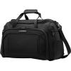 imageSamsonite Lineate Softside Expandable Luggage with Spinner Wheels Carryon Cedar GreenObsidian Black