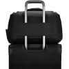 imageSamsonite Lineate Softside Expandable Luggage with Spinner Wheels Carryon Cedar GreenObsidian Black