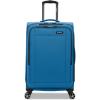 imageSamsonite Saire LTE Softside Expandable Luggage with Spinner Wheels Pine Green 3Piece Set Carry OnMediumLargeCaribbean Blue
