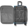 imageSamsonite Saire LTE Softside Expandable Luggage with Spinner Wheels Pine Green 3Piece Set Carry OnMediumLargeCaribbean Blue