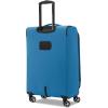 imageSamsonite Saire LTE Softside Expandable Luggage with Spinner Wheels Pine Green 3Piece Set Carry OnMediumLargeCaribbean Blue