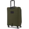 imageSamsonite Saire LTE Softside Expandable Luggage with Spinner Wheels Pine Green 3Piece Set Carry OnMediumLargeOlive Green