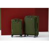 imageSamsonite Saire LTE Softside Expandable Luggage with Spinner Wheels Pine Green 3Piece Set Carry OnMediumLargeOlive Green