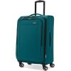 imageSamsonite Saire LTE Softside Expandable Luggage with Spinner Wheels Pine Green 3Piece Set Carry OnMediumLargePine Green