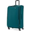 imageSamsonite Saire LTE Softside Expandable Luggage with Spinner Wheels Pine Green 3Piece Set Carry OnMediumLargePine Green