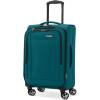 imageSamsonite Saire LTE Softside Expandable Luggage with Spinner Wheels Pine Green 3Piece Set Carry OnMediumLargePine Green