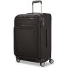 imageSamsonite Lineate Softside Expandable Luggage with Spinner Wheels Carryon Cedar GreenBlack