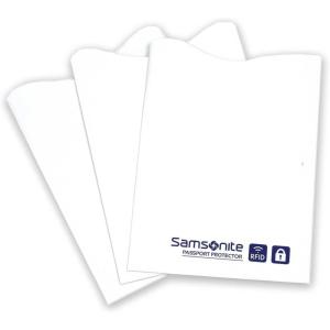 imageSamsonite 3Pack Credit Card RFID Sleeves White One Size