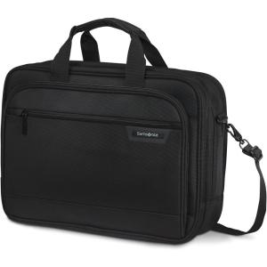 imageSamsonite Classic 2 0 3 Compartment Briefcase 156 inch Black